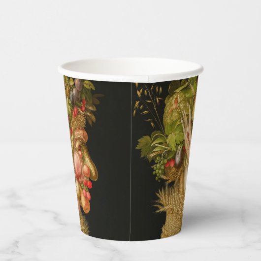 Giuseppe Arcimboldo - zomer Papieren Bekers (Rechts)