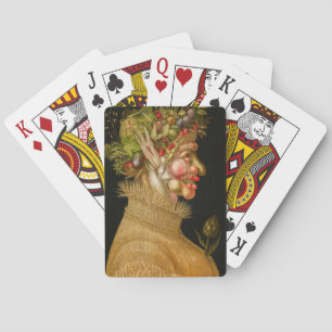 Giuseppe Arcimboldo - zomer Pokerkaarten