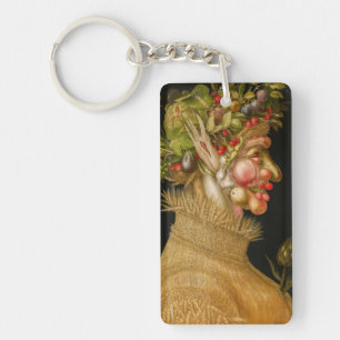 Giuseppe Arcimboldo - zomer Sleutelhanger