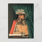 Giuseppe Arcimboldo's Librarian Briefkaart (Voorkant)
