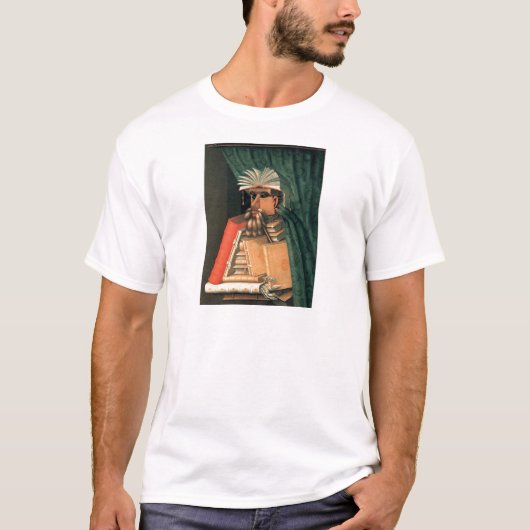 Giuseppe Arcimboldo's Librarian T-shirt (Voorkant)