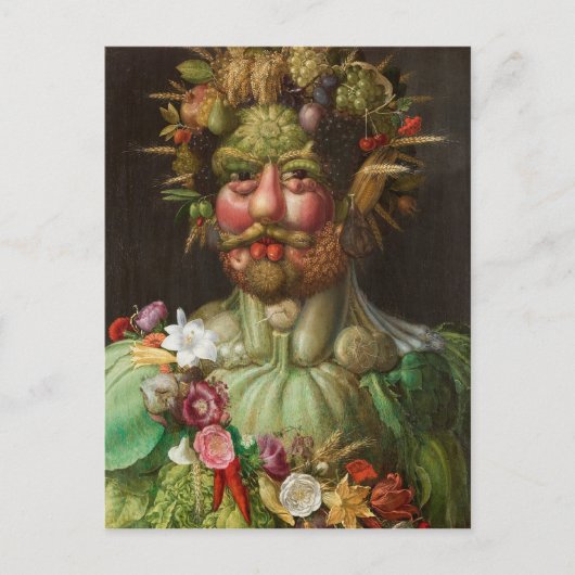 Giuseppe Arcimboldo's Vertumnus (1590) Briefkaart (Voorkant)