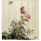 Giuseppe Castiglione - Anjerkunst Douchegordijn (Voorkant)