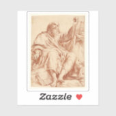 Giuseppe Maria Crespi - Saint Paul Sticker (Vel)