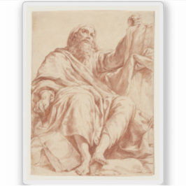 Giuseppe Maria Crespi - Saint Paul Sticker