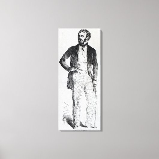 Giuseppe Mazzini Canvas Afdruk (Voorkant)