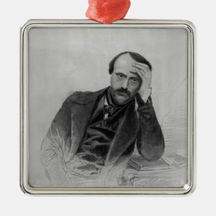 Giuseppe Mazzini Metalen Ornament