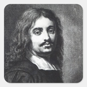 Giuseppe Ribera Vierkante Sticker