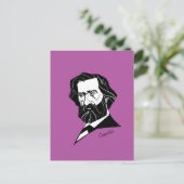 Giuseppe Verd Briefkaart (Staand voorkant)