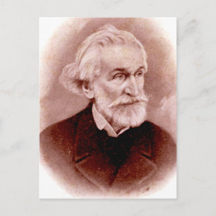 GIUSEPPE VERDI (briefkaart van begin jaren 1900) Briefkaart