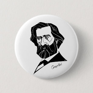 Giuseppe Verdi Ronde Button 5,7 Cm