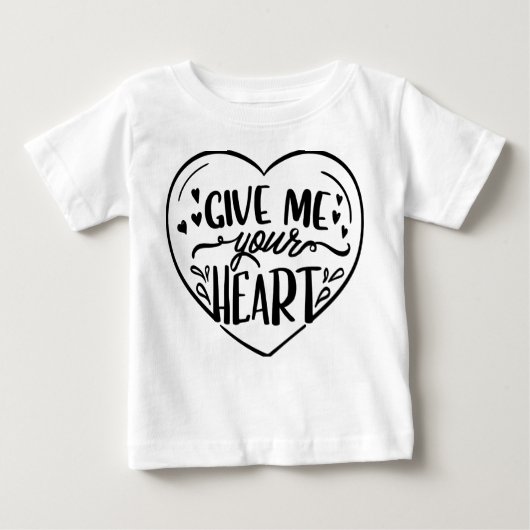 Give me your hearts 💗 t shirt design for women an (Voorkant)