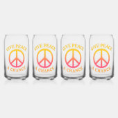 'Give Peace a Chance' Drinkware Set (Dos)