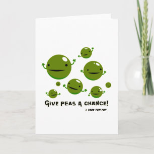 Give Peas a Chance Kaart