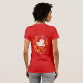'Give Thanks, Choose Peace' Bella+Canvas T-Shirt (Dos entier)