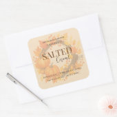 Give Thanks Salted Caramel Candle Label (Envelop)