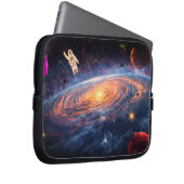 Give Them a Space Man on Their Own Electronics Bag Laptop Sleeve (Voorkant Rechts)