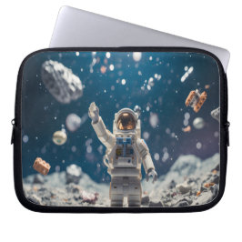 Give Them a Space Man on Their Own Electronics Bag Laptop Sleeve