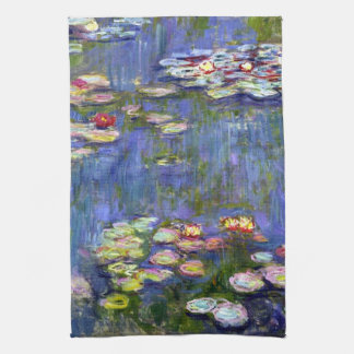Giverny Water Lily Pond American MoJo Kitchen Towe Theedoek
