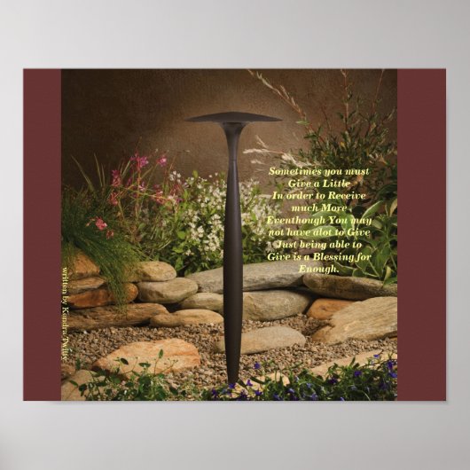 Giving Poster (Voorkant)