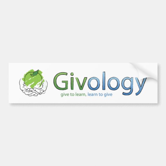Givology Bumpersticker (Voorkant)