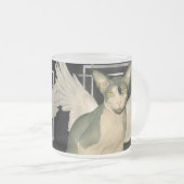 Givré Ange de Ninja de chat de la tasse | Sphynx (Devant droit)