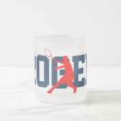 Givré Cadeau fait sur commande de tasse de joueur de (Centre)