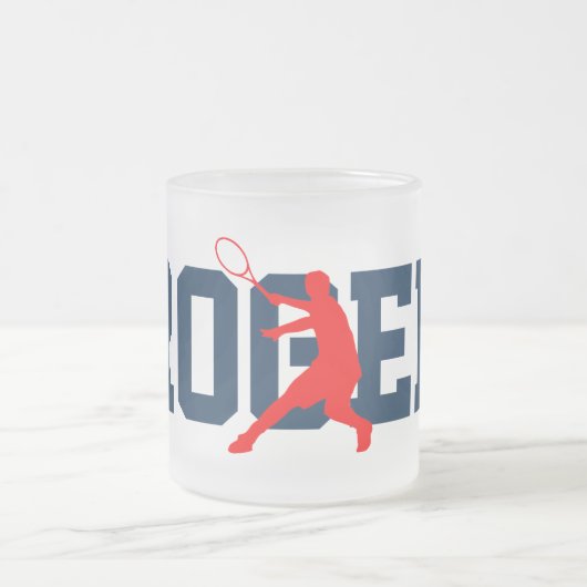 Givré Cadeau fait sur commande de tasse de joueur de (Centre)