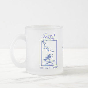Givré Cadeau Tasse de Voyage pour la Retraite