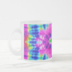 Givré Carré Tie Dye tasse à café