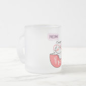Givré chat miow dans une tasse (Devant gauche)
