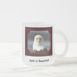 Givré "Chauve est beau !" Tasse d'Eagle chauve