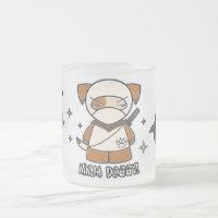 Chienchien de Ninja ! Avec la tasse de Shurikens