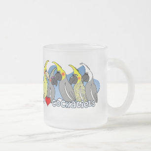 Givré Colorez la tasse givrée de Cockatiel de mutations