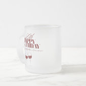 Givré Comme le vin qui devient une grosse tasse d'annive (Devant gauche)