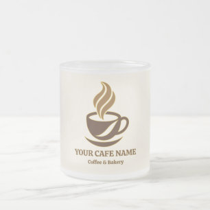 Givré Conception de tasse de café ouverture de café modi
