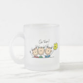 Givré Disparaissent les chiffres tasse de bâton d'équipe (Gauche)