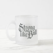 Givré Forte Comme tasse de café Bull (Gauche)