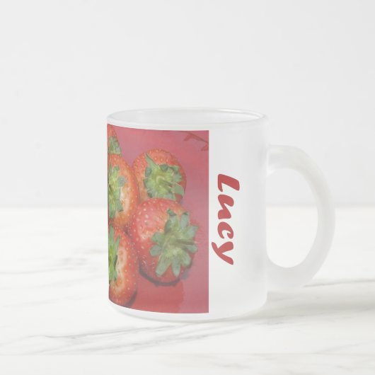 Givré Fraises - tasse (Droit)