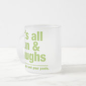 Givré FUN & LAUGHS tasse - choisir style & couleur (Devant gauche)