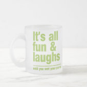 Givré FUN & LAUGHS tasse - choisir style & couleur (Gauche)