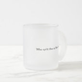 Givré Gee tasse de café de Whiz (Devant droit)