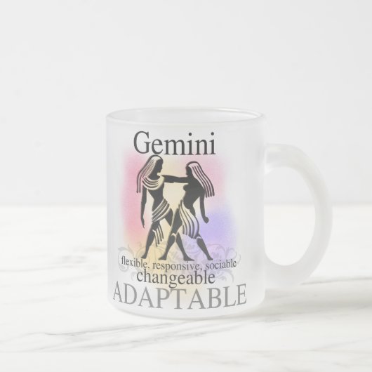 Givré Gémeaux au sujet de vous tasse (Droit)