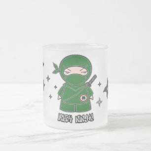 Givré Irlandais Ninja ! Avec la tasse de Shurikens