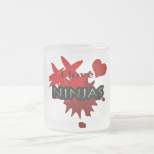 Givré J'aime la tasse de Ninjas