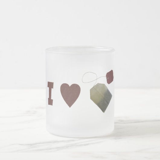 Givré J'aime la tasse de thé (Centre)