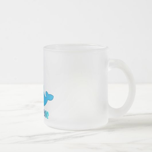 Givré Je suis tasse adorable de Narwhal (Droit)