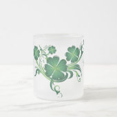 Givré Jolie tasse d'Irlandais de shamrock (Centre)