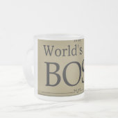 Givré la meilleure tasse de patron (Devant gauche)