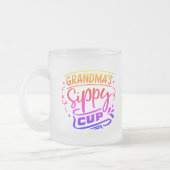 Givré La tasse sippy de grand-mère (Gauche)